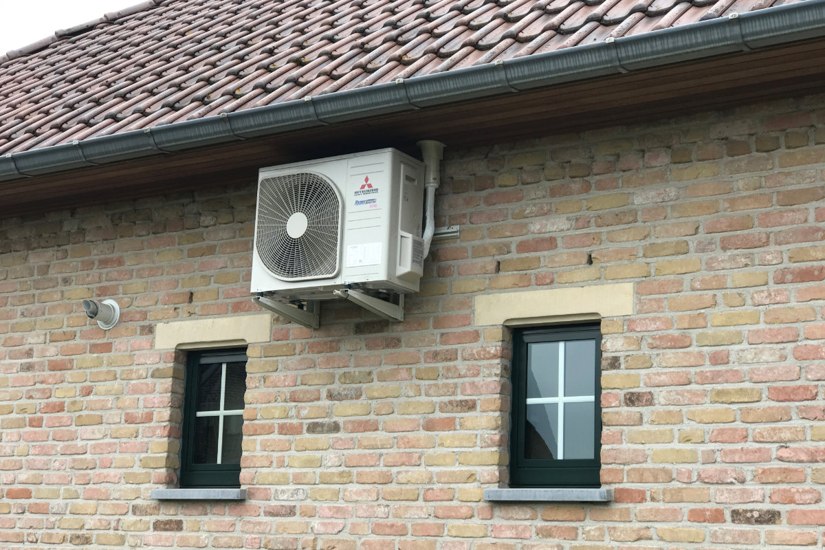 airco met buitenunit