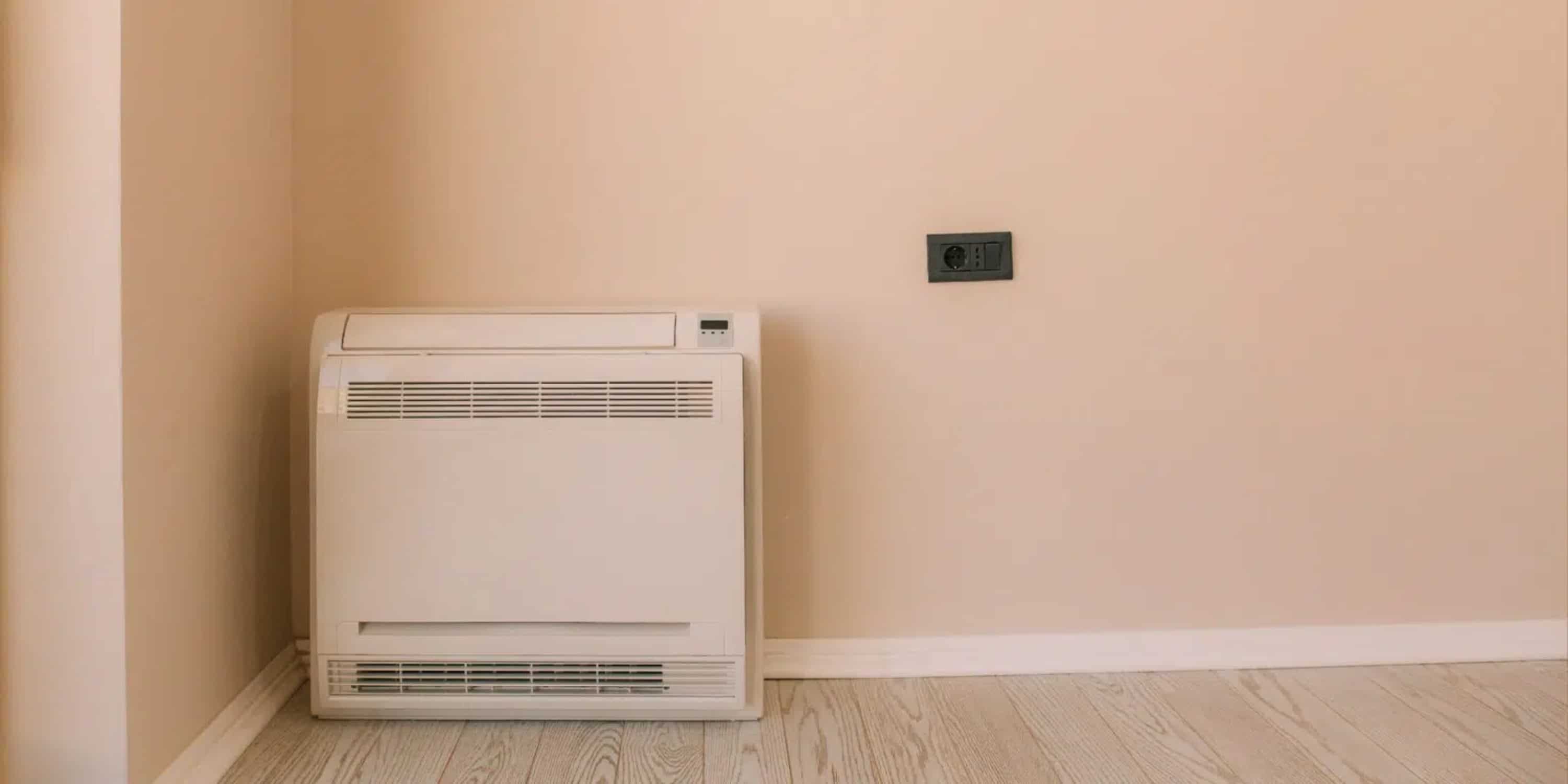 vaste airco zonder buitenunit