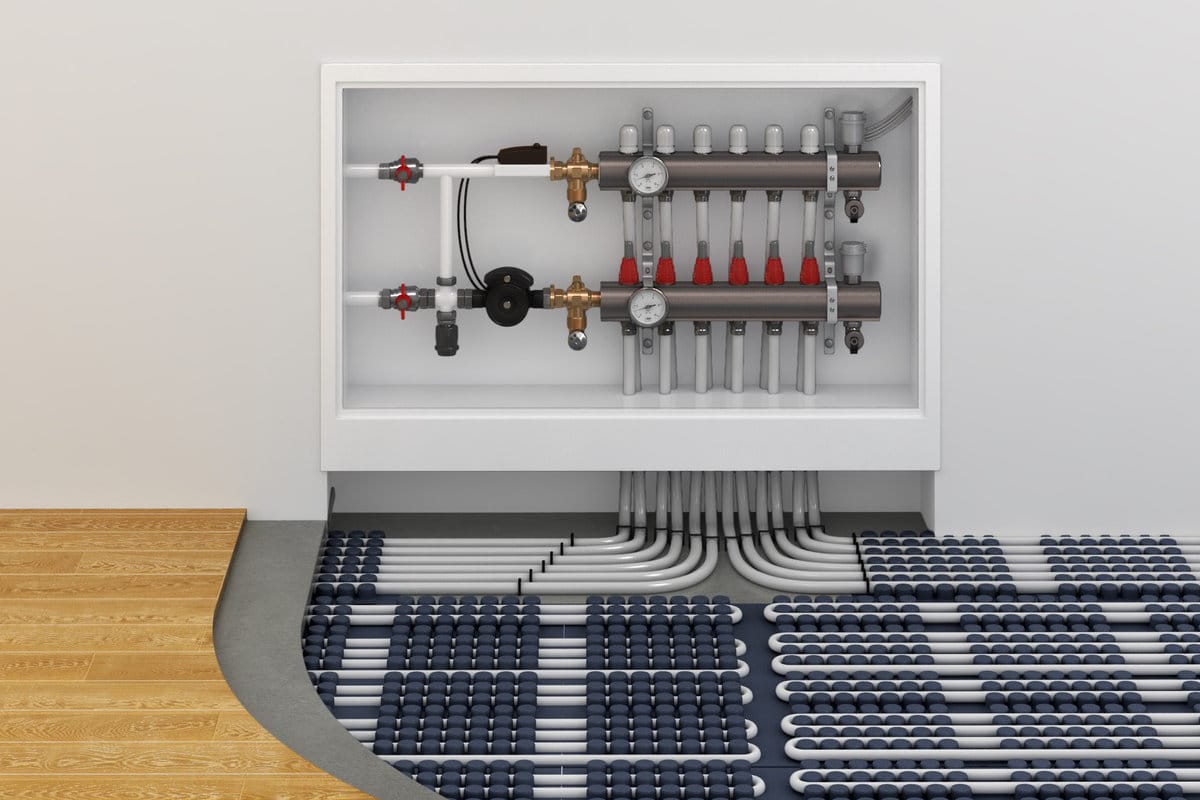 De lucht in het midden van niets wij Elektrische vloerverwarming: soorten en voor-en nadelen